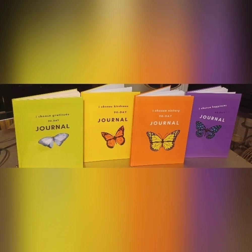 I Choose Kindness 90-Day Journal, 8.5